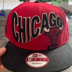 Vintage basketball flat bill SnapBack cap (adjustable fit)